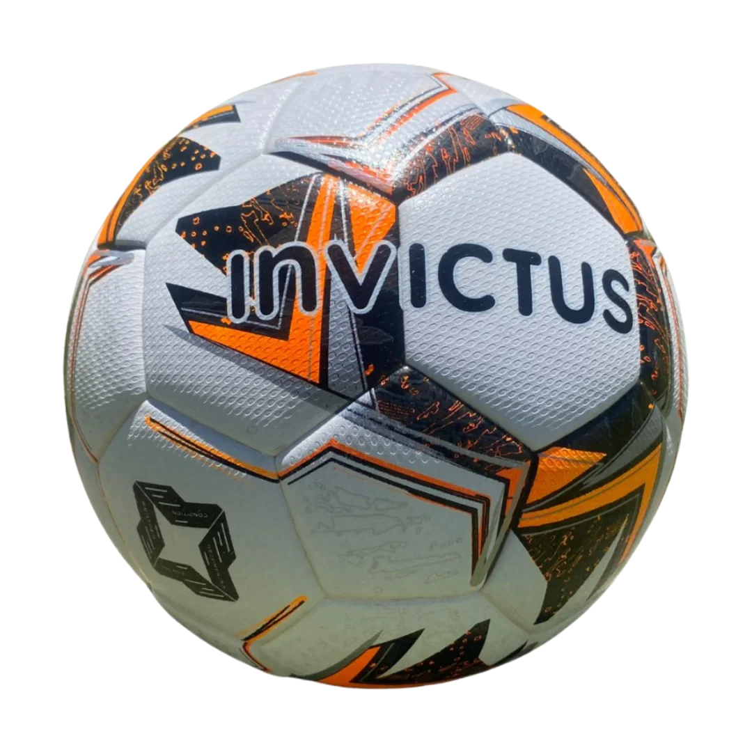 Balón Fútbol N4 Emotion Termosellado Space Negro / Naranja