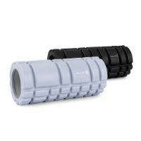 FOAM ROLLERS RODILLO PILATES Y FITNESS 33X14cm EVA-AZUL-NEGRO