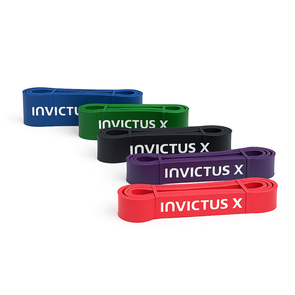 POWER BANDA ROJA 4.5mm /5-15lbs-NEGRA 4.5mm/ 15-35lbs-PURPURA 4.5mm/25-65lbs-VERDE 4.5mm/35-85LBS-AZUL 4.5mm/50-125lbs