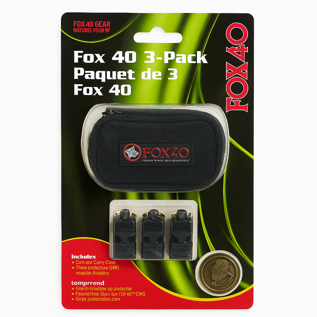 SILBATO FOX40 3-PACK