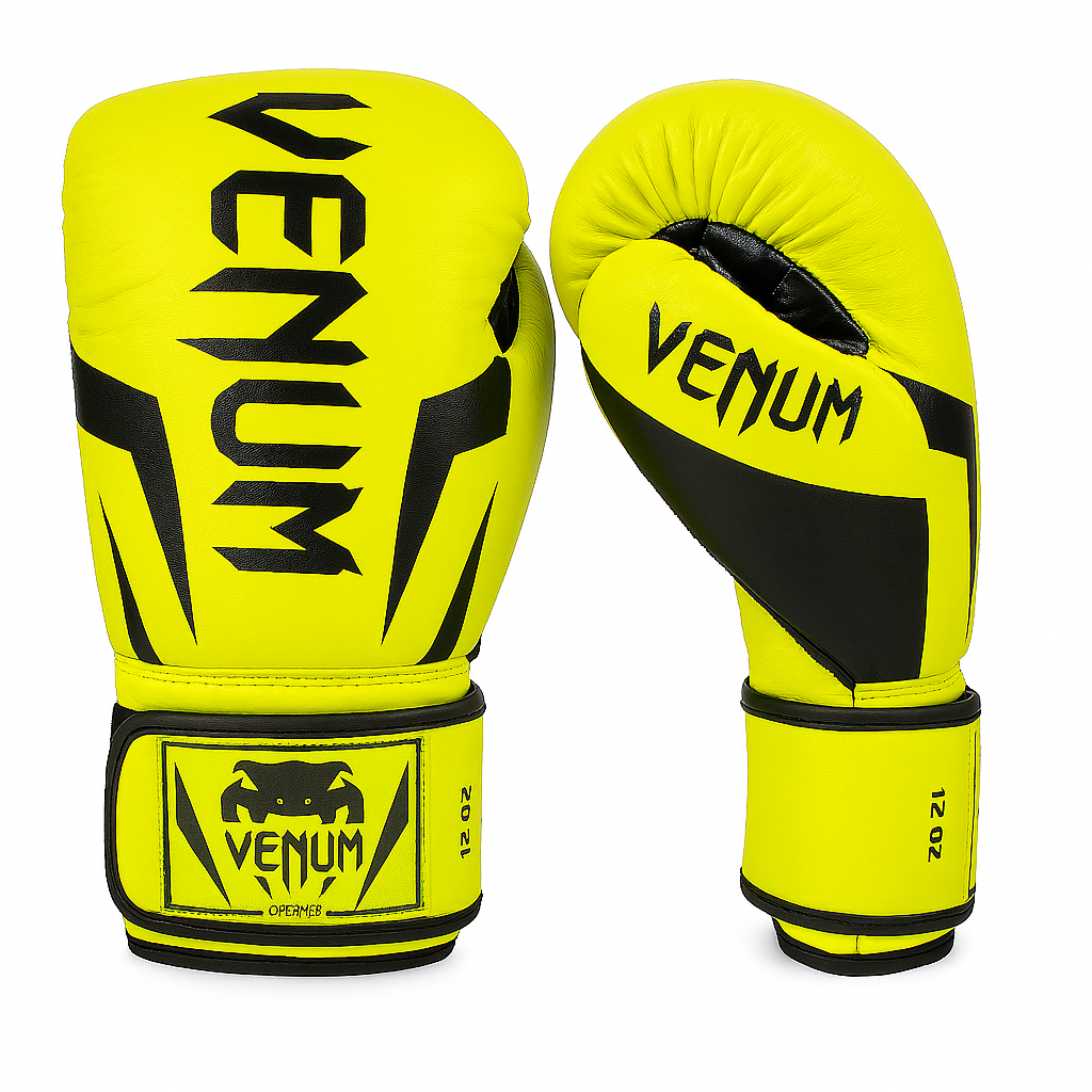 GUANTES BOXEO CUERO SINTETICO VENUM 12 ONZ - 14 ONZ