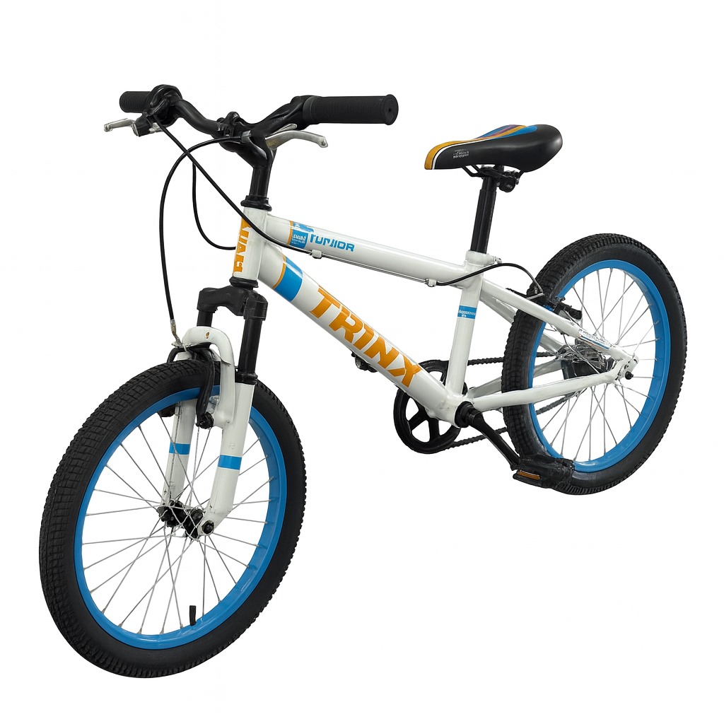 BICICLETA RING 20 COLOR BLANCO X AZUL TRINX