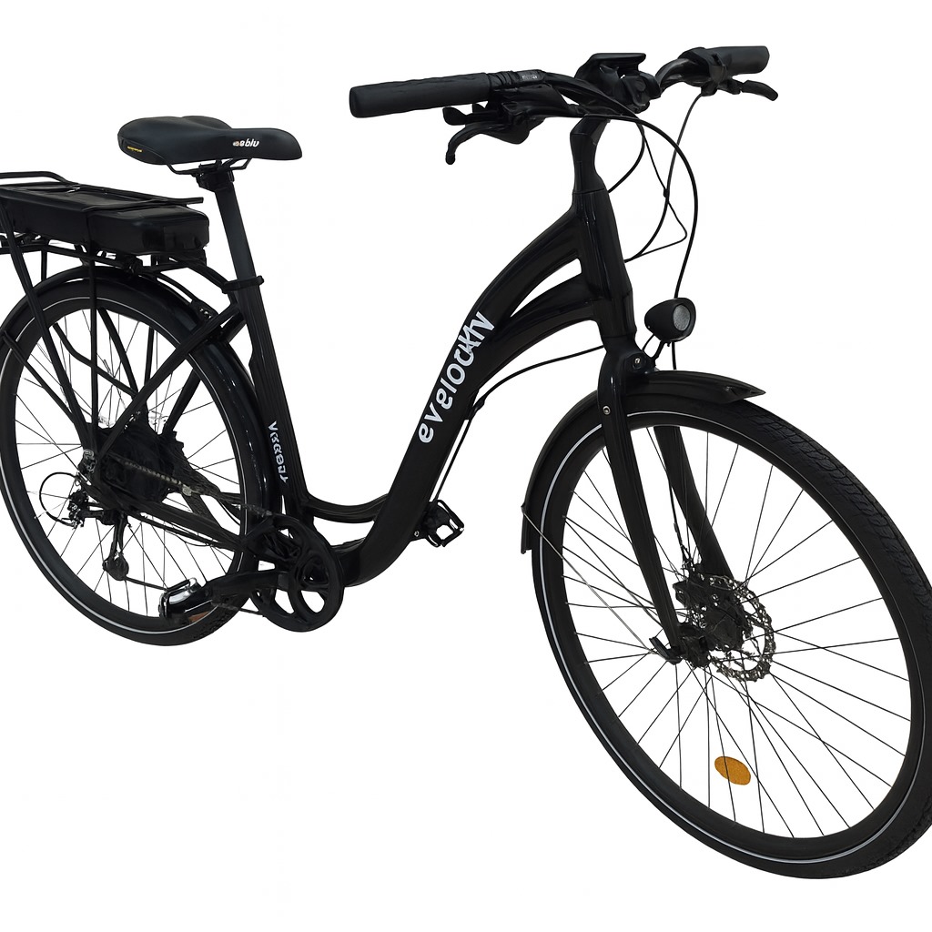 BICICLETA ELECTRICA 27.5" BATERIA 700C E-CTB.8 NEGRA (LI-ON 35V 11.6AH)