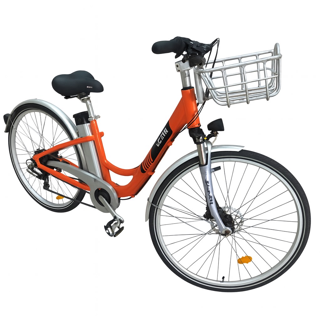 BICICLETA ELECTRICA 26" QUITO E-CTB TOMATE