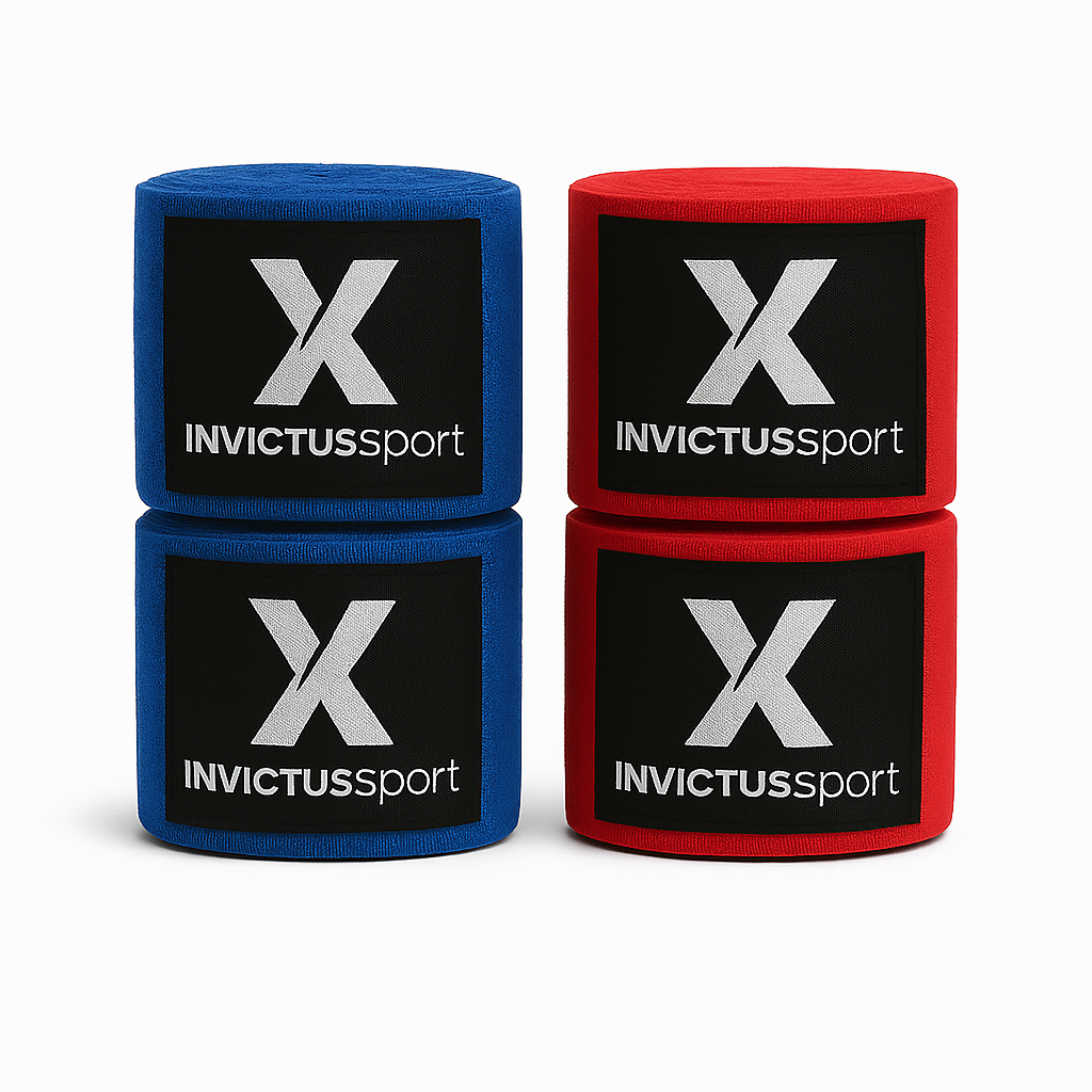 VENDAS DE BOX INVICTUS COLOR ROJO - AZUL