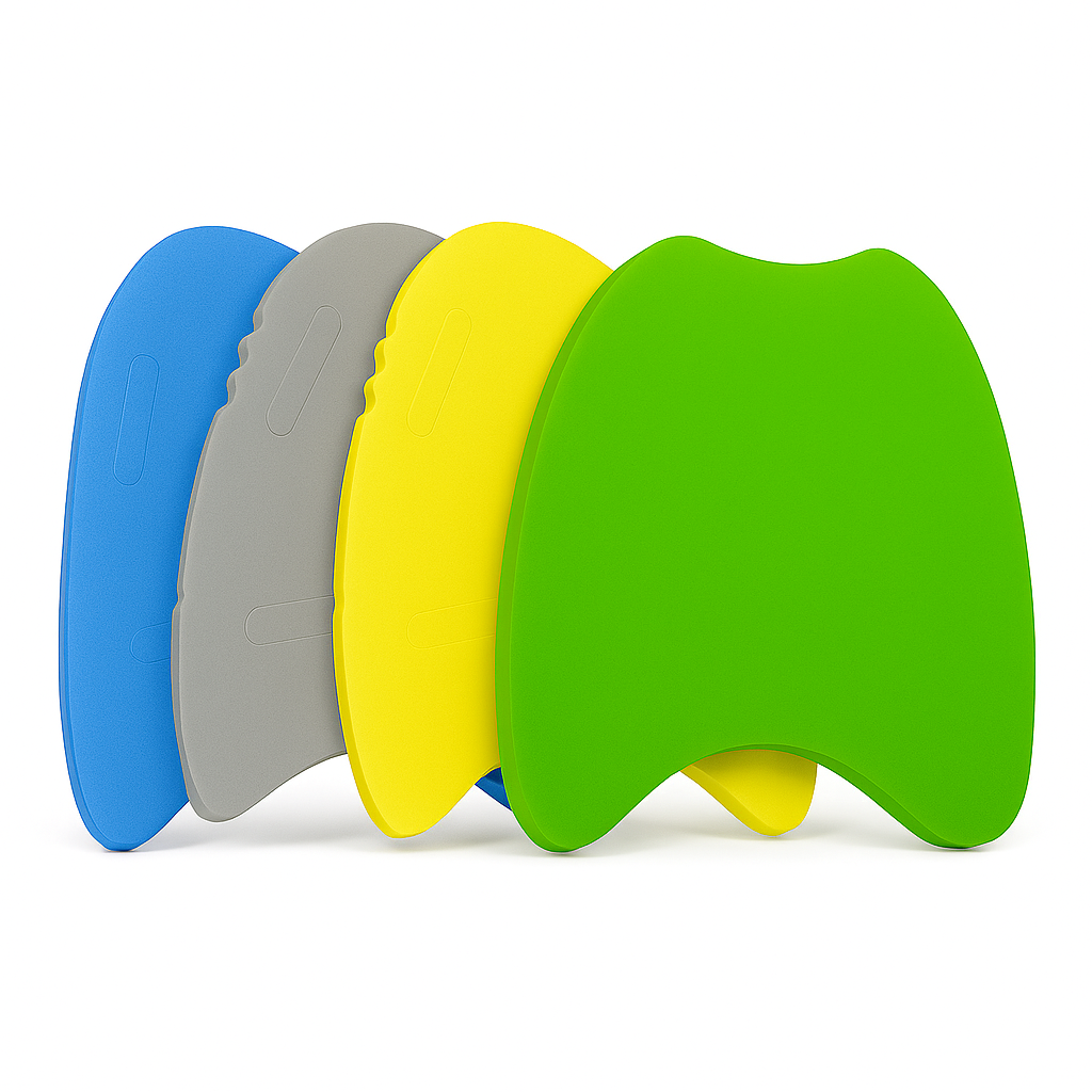 TABLA NATACION DE EVA DE 40*28CM color VERDE-AZUL-GRIS-AMARILLO