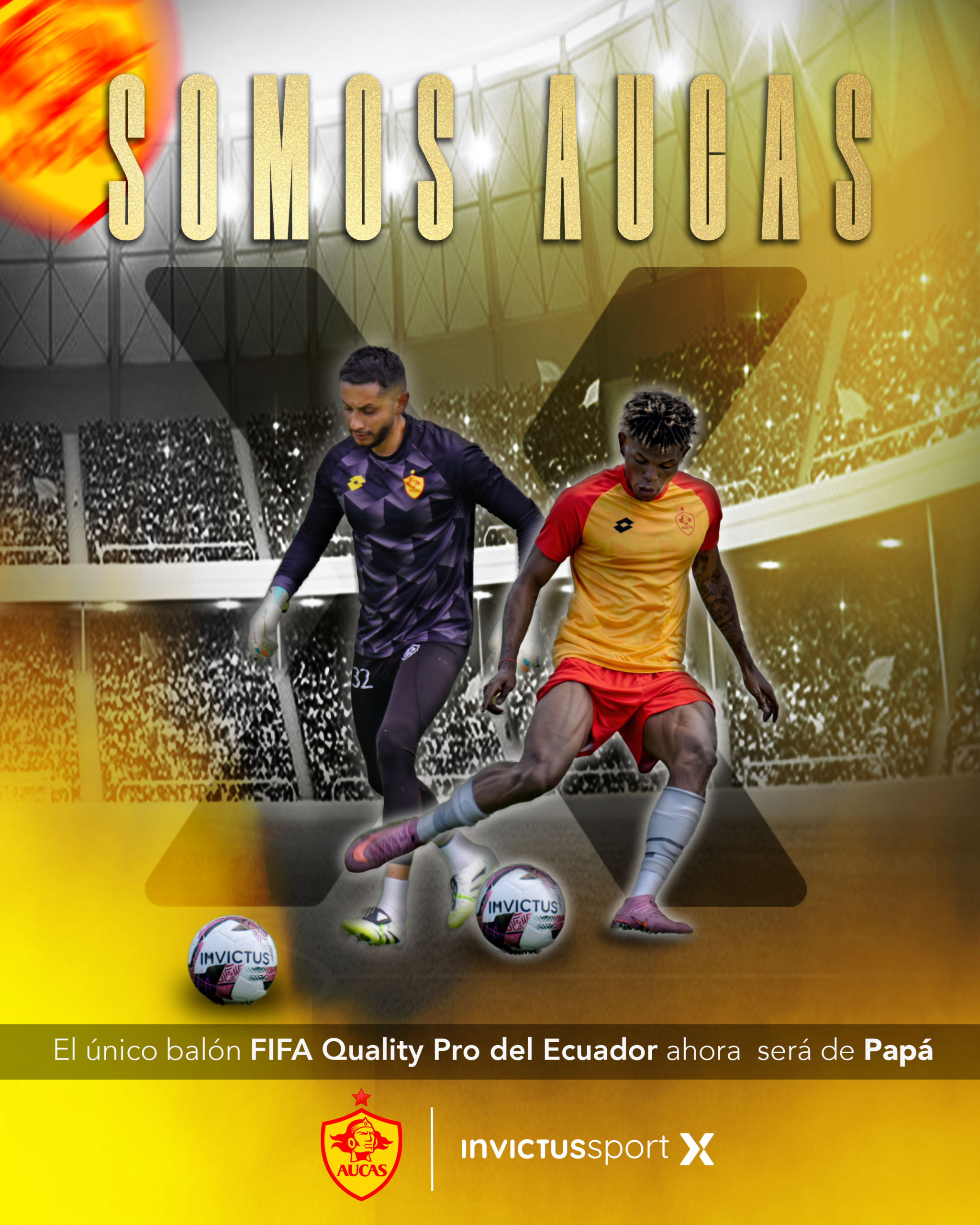 🟡Invictus Sport y Aucas: cuando la pasión encuentra propósito 🔴