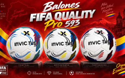 El balón FIFA que quiere ganar espacio en el fútbol de Ecuador