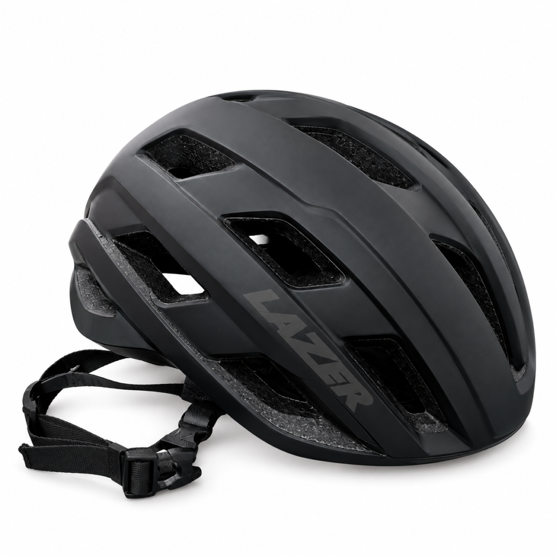CASCO LAZER STRADA KC CE-CPSC FULL MATE BLACK L