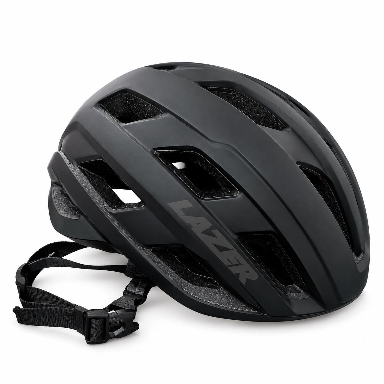 CASCO LAZER STRADA KC CE-CPSC FULL MATE BLACK L - Imagen 1