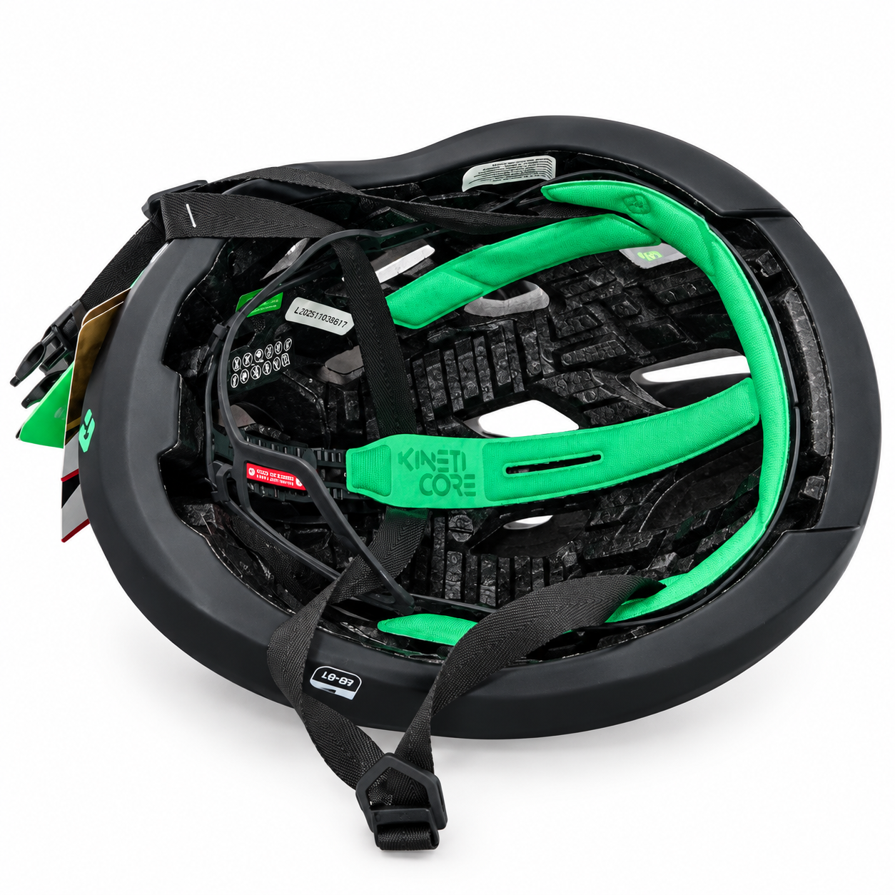 CASCO LAZER STRADA KC CE-CPSC FULL MATE BLACK L - Imagen 3