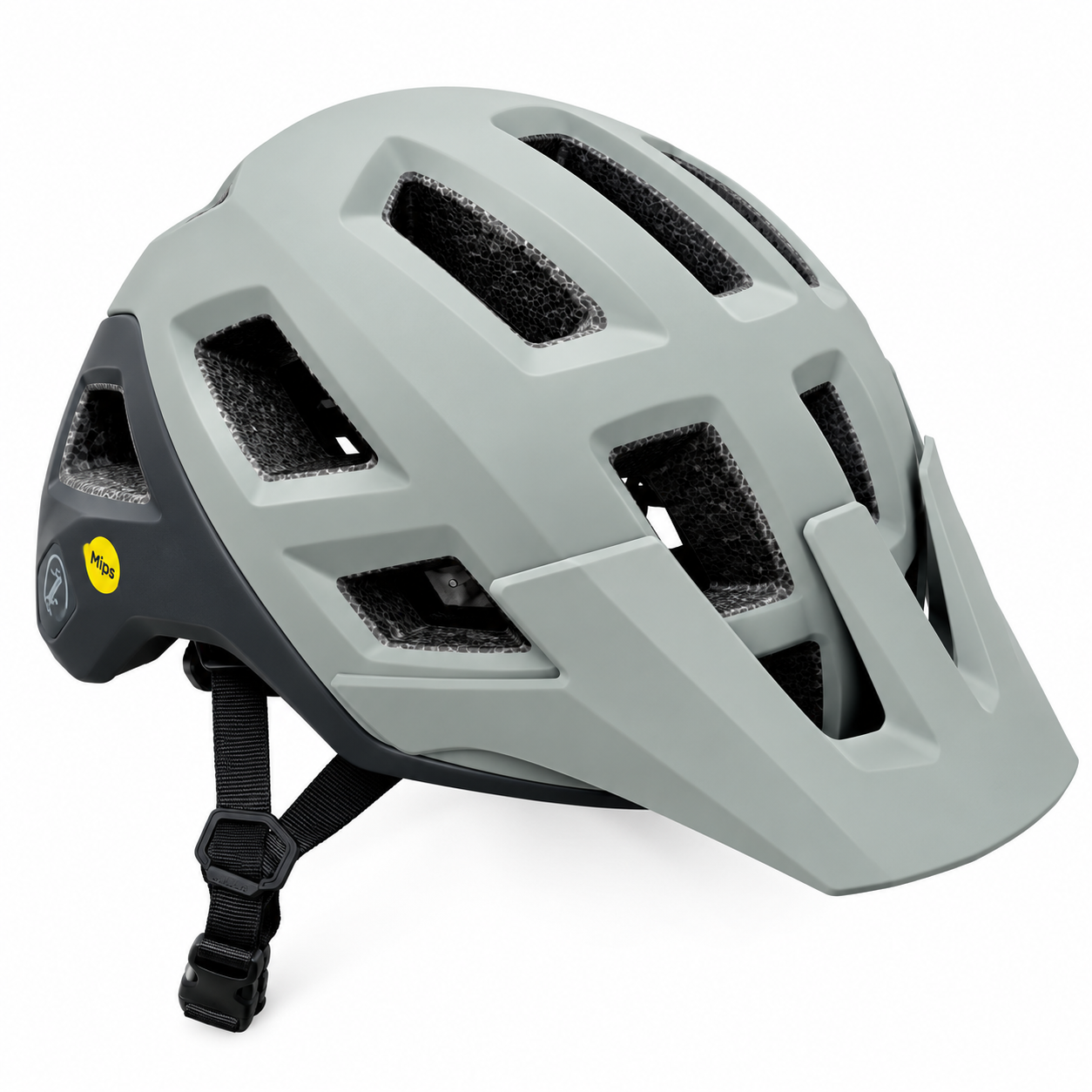CASCO LAZER COYOTE CE-CPSC MATTE DARK- BLACK GRAY M +MIPS - Imagen 1