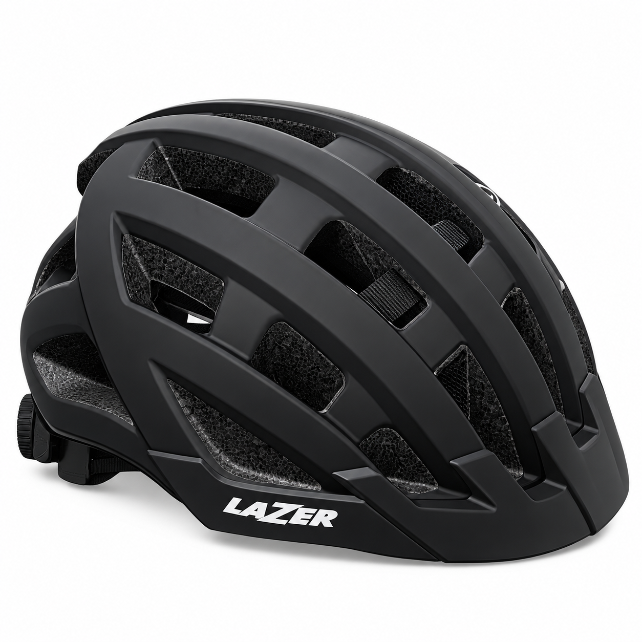 CASCO LAZER COMPACT DLX MATTE WHITE- BLACK-DARK UNI SIZE +NED+LED - Imagen 2