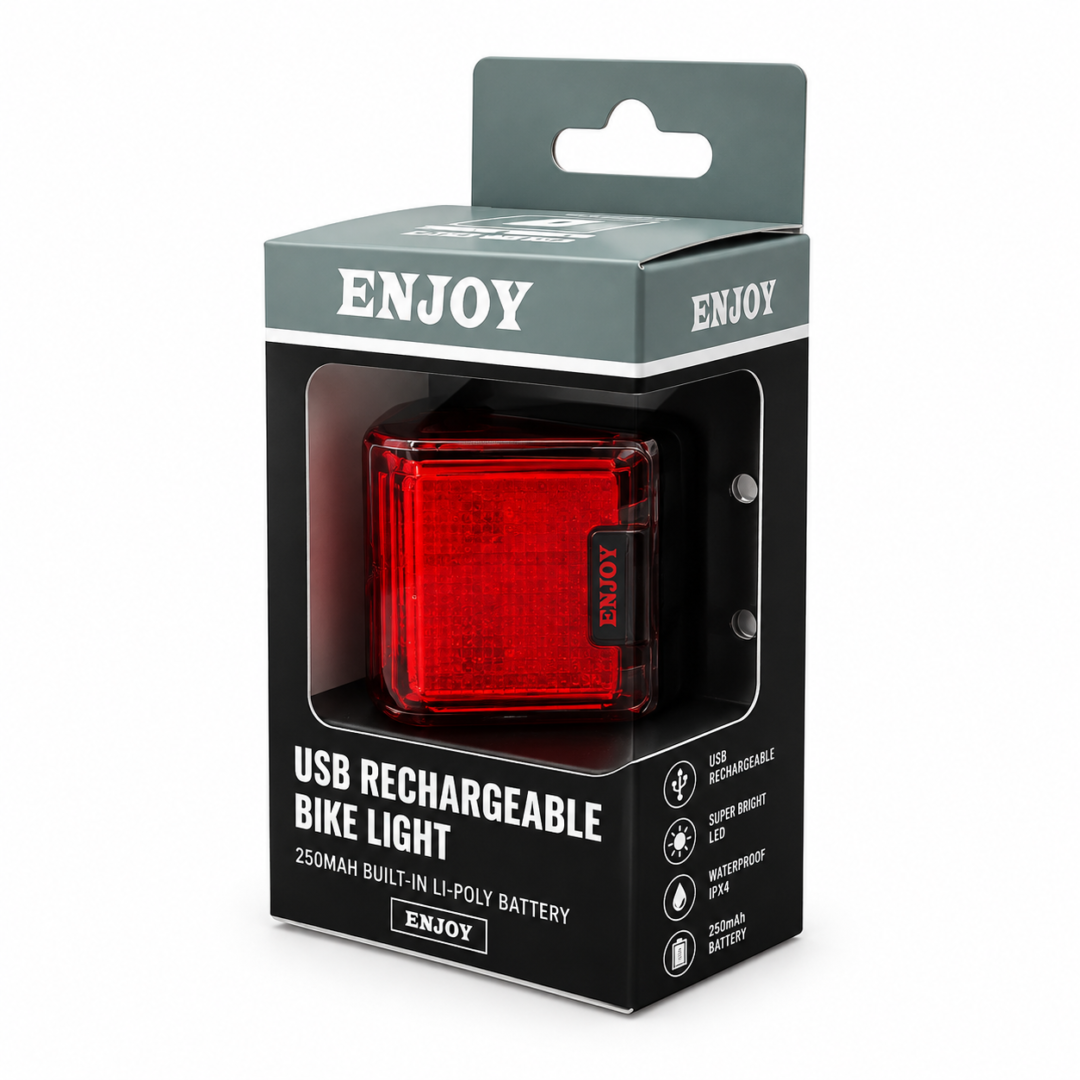 LUZ ENJOY EAST POSTERIOR LW-R100 50LM(RED) 180 GRADOS RECHARGEABLE SET
