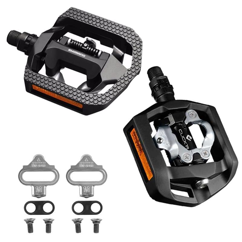 PEDAL SHIMANO MTB-BMX ALIVIO PD-T421 C/CLEATS SH56 CAJA