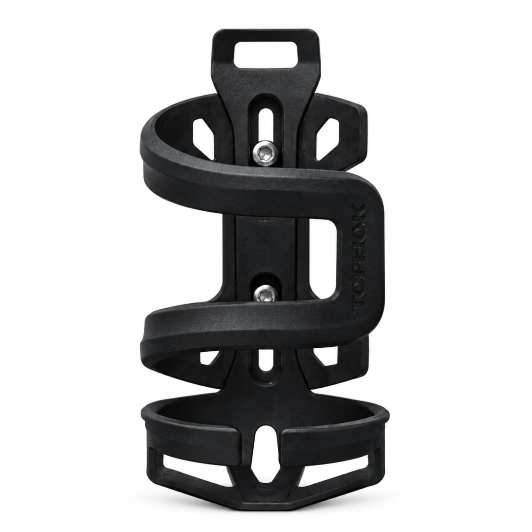 SOPORTE TOPEAK PLASTICO DUALSIDE CAGE PRO BLACK TDSC03