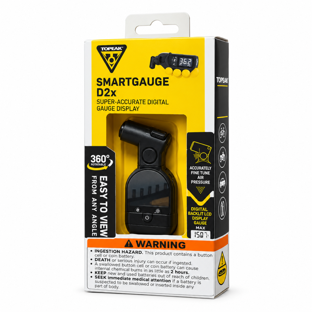 H-MEDIDOR TOPEAK DE PRESION SMARTGAUGE D2X DIGITAL 260PSI TSG-D2X
