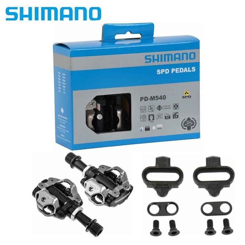 PEDAL SHIMANO MTB-BMX PD-M540 C/CLEATS SM-SH51 BLACK CARTON