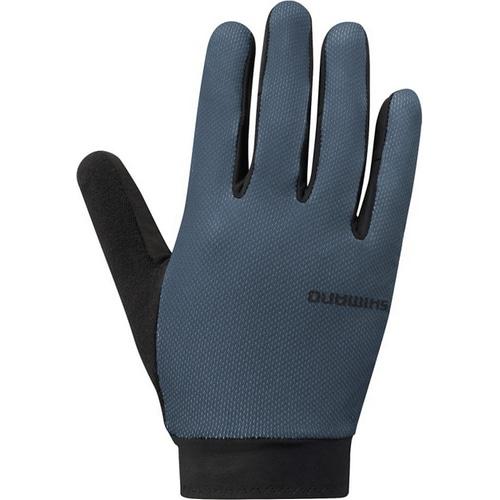 GUANTES SHIMANO EXPLORER FF HOMBRE D/ LARGO L BLUE GRAY