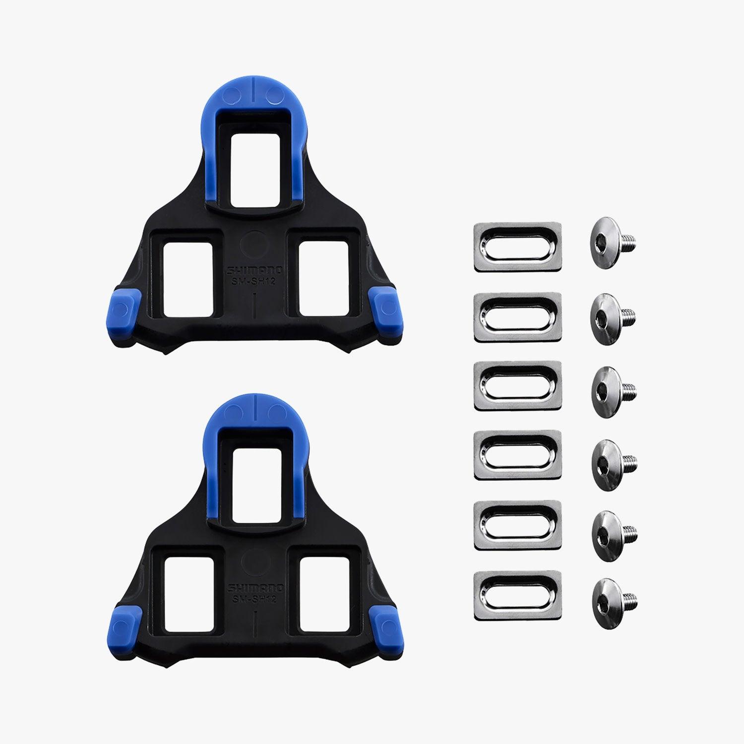 CHOCLES SHIMANO RUTA SM-SH12 SET AZUL 2° JP - Imagen 1
