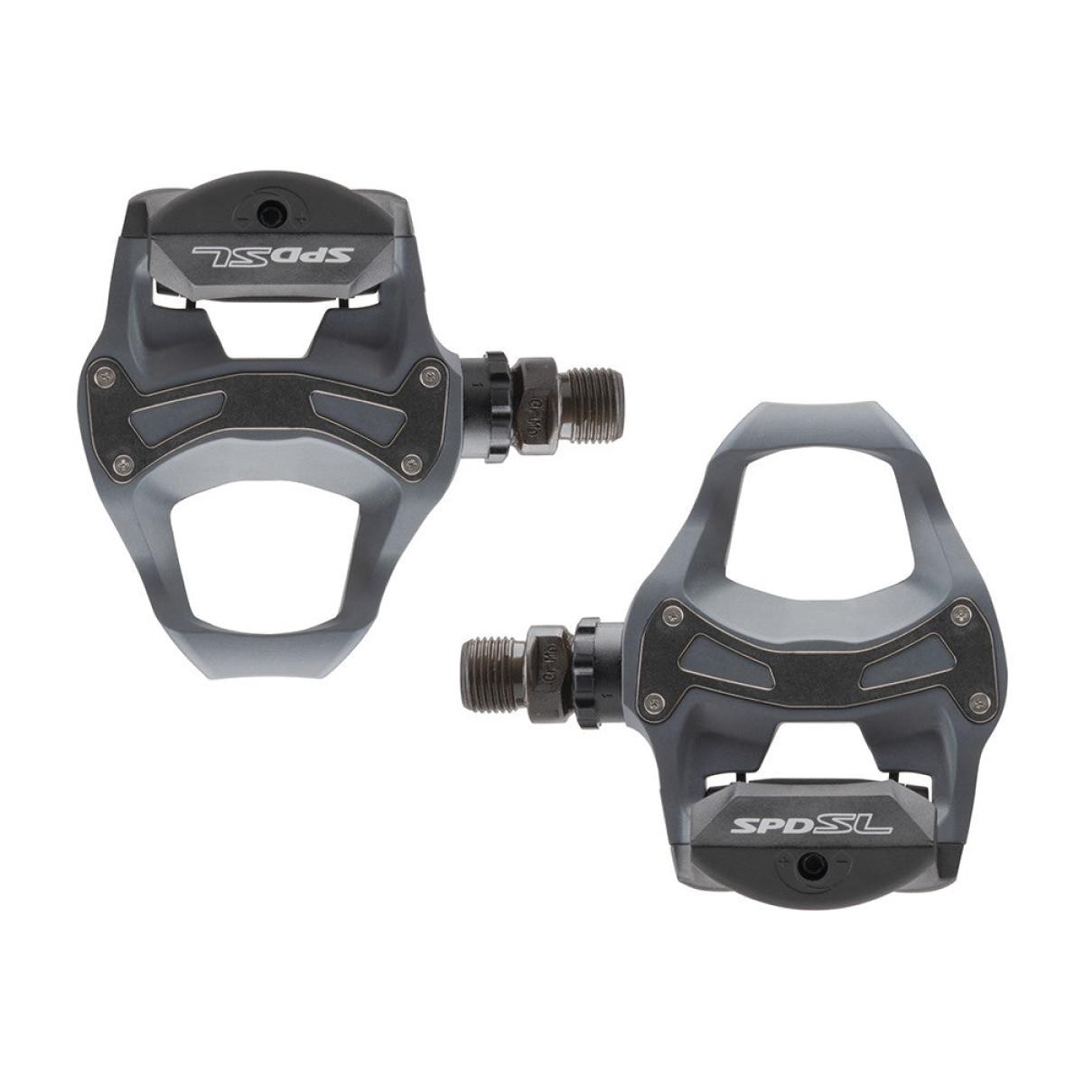 PEDAL SHIMANO RUTA PD-R550 C/CLEAT SM-SH11 GREY CARTON - Imagen 1